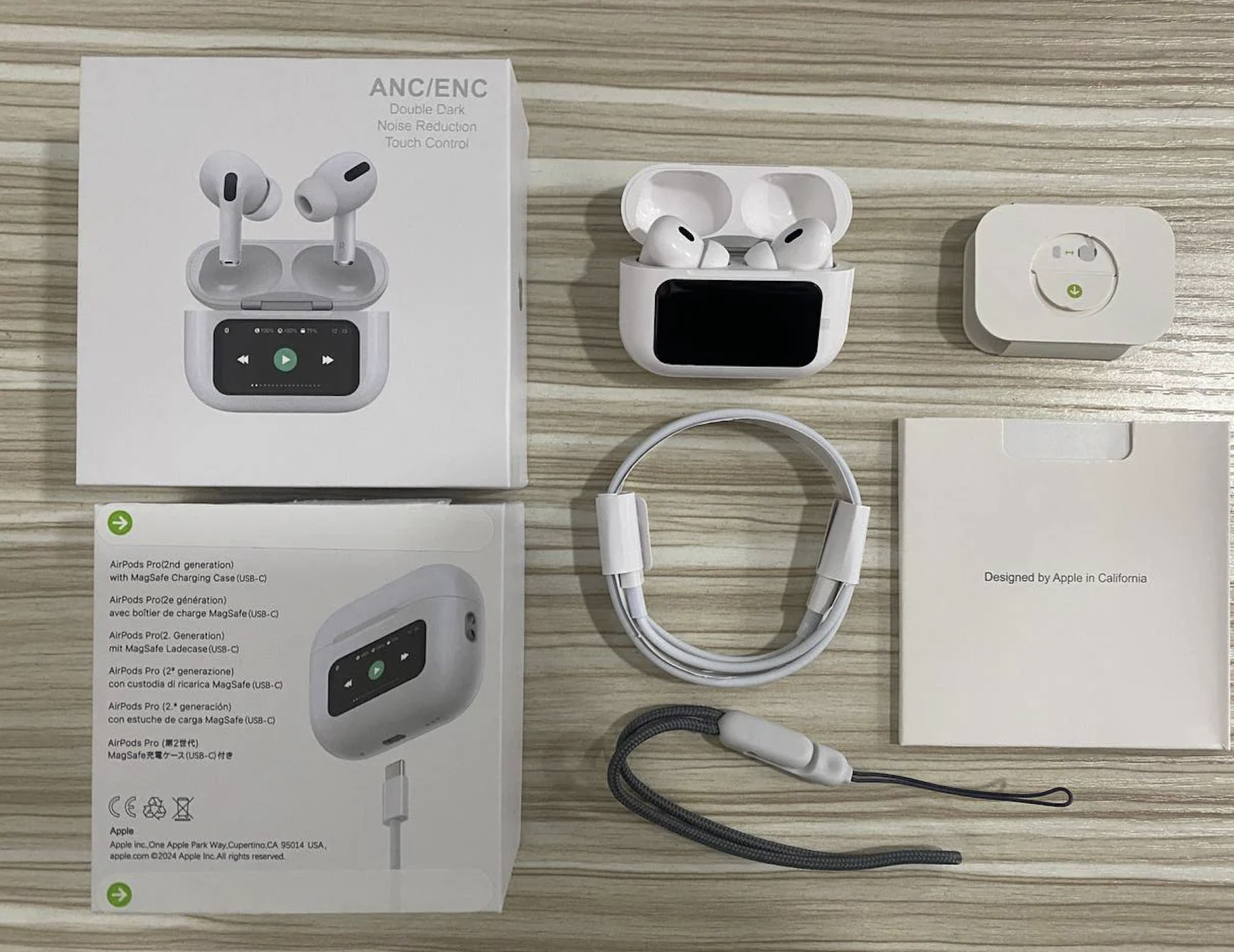 Airpods pro 2 con pantalla disponible en Yaxa Colombia